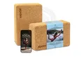 Produktbild: ALPIDEX Yogablock ALPIDEX Yogablöcke Kork 2er oder 4er Set inkl. E-Book mit 100 Übungen, (2-tlg)