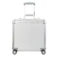 Produktbild: ALUMAXX Business Trolley GEMINI Reisetrolley Koffer Aluminium silber matt 45172