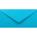 Produktbild: 100 Briefumschläge Blau DIN lang 110x220 mm 80g Rainbow bunte Umschläge lang ...