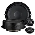 Produktbild: EMPHASER EM-VWFX180 – Klangstarker Plug & Play 2-Wege 18 cm / 7“ Komponenten Lautsprecher, kompatibel mit VW, Seat, Skoda, Soundsystem für Tür Einbau, 100 W RMS, 1 Paar