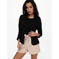 Produktbild: ONLY Jerseyblazer ONLPOPTRASH – 2-Knopf Blazer mit taillierter Silhouette regular fit, Milano Rib, Materialmix, Reverskragen, unifarben schwarz M (38)