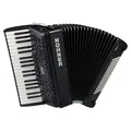 Produktbild: Hohner Bravo III 96 black Silent key