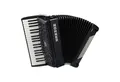 Produktbild: Hohner Knopf-Akkordeon (Akkordeons, Akustische Akkordeons), Bravo III 96 black Silent key - akustisches Akkordeon