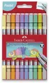 Produktbild: FABER-CASTELL doppelseitig, 10 Farben, Pastell