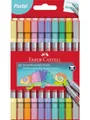 Produktbild: Faber-Castell Filzstift Faber-Castell Doppelfasermaler Pastell 10er Set