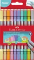 Produktbild: Faber-Castell Doppelfasermaler Pastell 10er Set