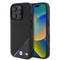 Produktbild: BMW M Perforated Tricolor Line MagSafe Hülle für iPhone 16 Pro 6.3