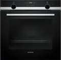 Produktbild: Siemens Einbau-Backofen HB517GBS3 | iQ500 Serie | 60 cm | 71 l | 7 Heizarten | A+ | Hydrolytische Reinigung | Edelstahl, A+ (Spektrum: A+++ bis D)