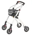 Produktbild: DocMed Indoor-Rollator / outdoor leichtgewicht Rollator, faltbar, sehr leicht 5fach, verstellbare Griffhöhe, Gewicht von 6kg, geeignet für Mann und Frau