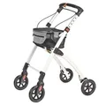 Produktbild: Rollator In-/Outdoor Leichtgewicht 5kg Höhenverstellbar Tasche Tablett