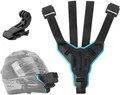 Produktbild: TELESIN Helmhalterung Motorrad mit Gebogenem Kinn für GoPro Hero, Halterung Cam