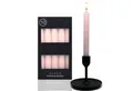 Produktbild: Candelo Tafelkerze 10er Set Rosa Stabkerzen Tafelkerzen 18,5cm, 7,5 Std Brenndauer, ca. 7,5 Stunden Brenndauer