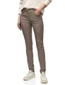 Produktbild: Slim Fit Coated Hose Silk Brown 40