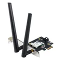Produktbild: ASUS PCE-AXE5400 WiFi 6E Bluetooth 5.2 Adapter AXE5400 Triband, PCI Express, 2x Externe Antenne