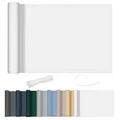 Produktbild: AXT SHADE Balkon Sichtschutz Wetterfest 90x300cm Balkonverkleidung Balkonabdeckung Balkonbespannung Blickdichte Windschutz und UV-Schutz mit Kabelbinder für Balkongeländer-Weiß