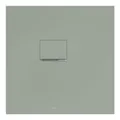 Produktbild: Villeroy & Boch Squaro Infinity Quadratduschwanne 800 x 800 x 40 mm für Eckmontage links - Morning Green - UDQ8080SQI1LV-R8