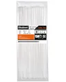 Produktbild: Oksdown Kabelbinder 100 Stück Weiß 200 mm × 3,6 mm mit 18,2 kg Zugfestigkeit UV-Beständig Set
