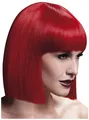 Produktbild: Blunt Cut rot - Kostüm Perücke für Fasching - Hochwertige Kunsthaar-Perücken aus