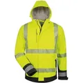 Produktbild: Warnjacke Melvin,Softsh. Gr.S, gelb/schwarz