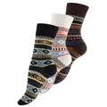 Produktbild: Vincent Creation® Socken (3-Paar) Hygge Socken mit Wolle bunt 43-46