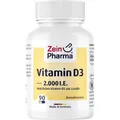 Produktbild: VITAMIN D3 2000 I.E. Kapseln, 90 St PZN 10189234