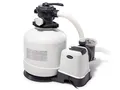 Produktbild: Sandfilterpumpe Intex 26652 12000 l/h Poolpumpe mit Timer Hydro Aeration