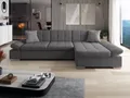 Produktbild: MIRJAN24 Ecksofa Malwi, mit Schlaffunktion und Bettkasten, mit Regulierbare Armlehnen, L-Form