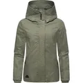 Produktbild: Ragwear Outdoorjacke Vannesa Wasserdichte Damen Übergangsjacke mit Kapuze grün XXL (44)