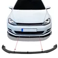 Produktbild: Frontspoiler Lippe schwarz glänzend passend für VW Golf 7  2012-2019 incl. ABE