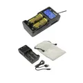 Produktbild: Xtar Ladegerät VC2 für Li-Ion Akkus - DISPLAY und USB Ladelkabel - 2 Kanal CCCV