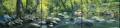 Produktbild: Bedruckter Sichtschutz PANORAMA XXL Fluss Foto-Motiv