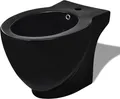 Produktbild: vidaXL Standbidet Stand-Bidet Bodenstehend Bidet Keramik schwarz