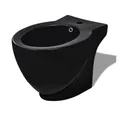 Produktbild: vidaXL Bidet Standbidet Stand-Bidet Bodenstehend Bidet Keramik schwarz