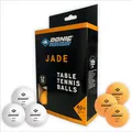 Produktbild: Tischtennisball Jade 12 Stk. 6x weiß/6x orange Poly 40+ Schildkröt OVP NEU