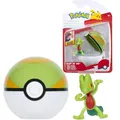 Produktbild: Pokemon Clip 'n' Go Treecko + Nest Ball Action Figur Pokemon Spielzeug Pokeball