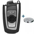 Produktbild: Funk Fernbedienung Gehäuse 3 Tasten Zünd Schlüssel für BMW Smartkey + Batterie