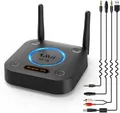 Produktbild: B06Pro Bluetooth 5.1 HiFi Empfänger, Kabelloser Audio Adapter mit Großer Reic...