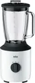 Produktbild: Braun Standmixer JB 3150 WH PowerBlend 3 | Smoothie-Maker | 1,5l Glas | 800W | stufenlos | Impulsfunktion | weiß