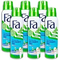 Produktbild: 6 er Pack Fa French Happy Hour Côte d'Azur n' Tonic Deodorant Deo Deospray 6 x 150 ml