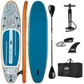 Produktbild: Aqua Marina Pure Air Coast SUP Board Aufblasbares Stand Up Paddle Set (310x79x15cm)