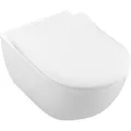 Produktbild: Villeroy & Boch Tiefspl-WC Subway 2.0 DirectFlush offener Splrand wei wandhngend mit Beschichtu (5614R0R1)
