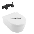 Produktbild: Villeroy & Boch Subway 2.0 Wand-WC Ceramicplus spülrandlos DirectFlush WC-Sitz