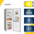 Produktbild: Exquisit KGC233-60-HE-040D Stand Kühl-Gefrierkombination, 50cm breit, 173 L, ino