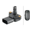 Produktbild: 1x Sensor, Saugrohrdruck HELLA 6PP 358 152-161 passend für AUDI SEAT SKODA VW
