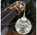 Produktbild: Gartenpirat LED Kugelleuchte Leuchtkugel ⌀ 20 cm 60 LED warmweiß Kugelleuchte Seil zum Aufhängen, Warmweiß