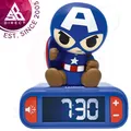 Produktbild: Lexibook RL800AV1 3D Captain America Kinder Uhr Mit Nachtlicht