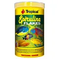 Produktbild: Tropical Spirulina Flakes Pflanzliches Flockenfutter mit Spirulina, 1er Pack (1 x 1 l)