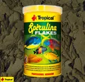 Produktbild: (15,95€ / L) Tropical Spirulina Flakes 1L für Pflanzenfresser
