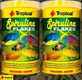 Produktbild: (€13,40 / L) Tropical Spirulina Flakes 2x 1L (2x 1000ml) Süß-/Meerwasser