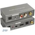 Produktbild: HDMI ARC Adapter Digital Analog Wandler Audio Extractor Koaxial Optical SPDIF